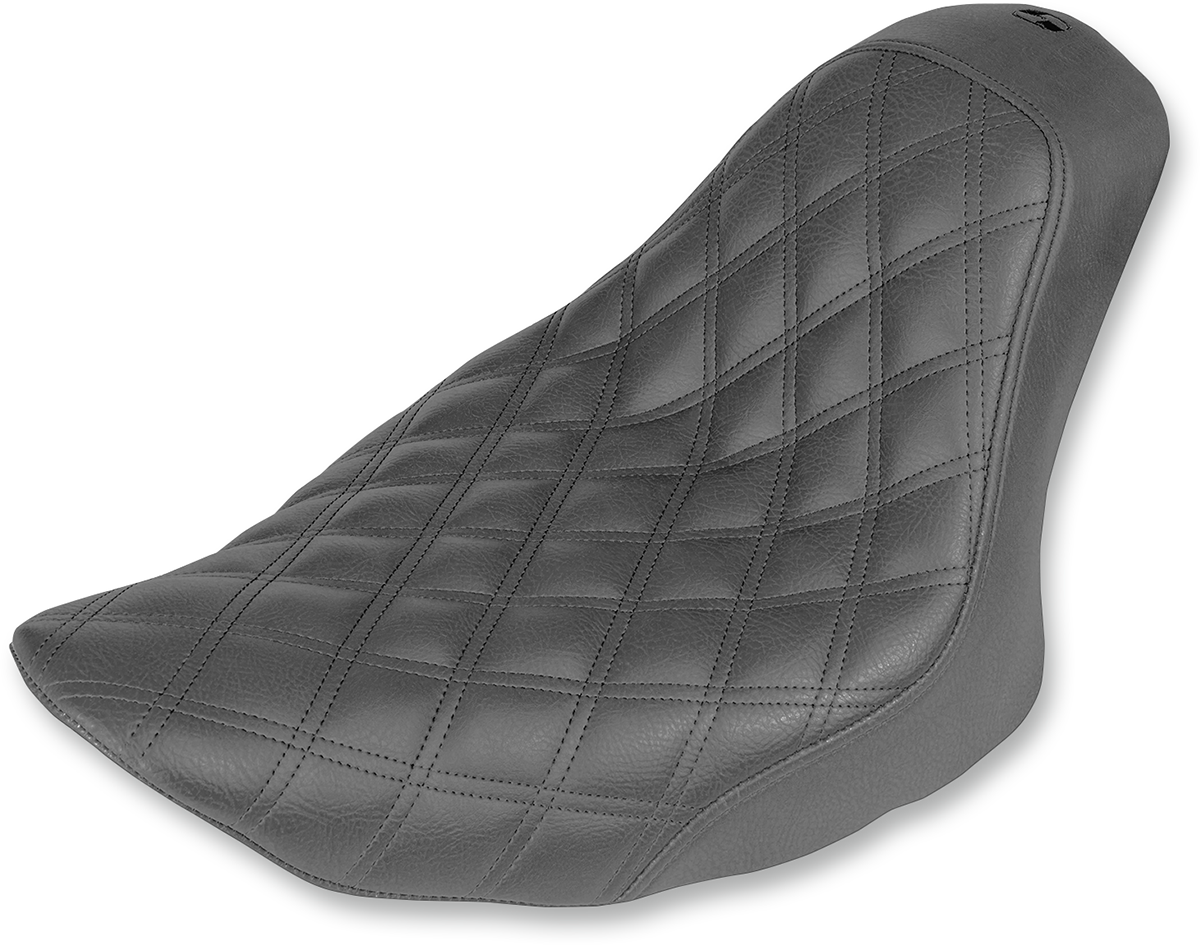 Renegade™ Lattice Stitch Solo Seat - Renegade™ Solo Seat - Lattice Stitched - Black - FL/FX '06-'17 [0802-0913]