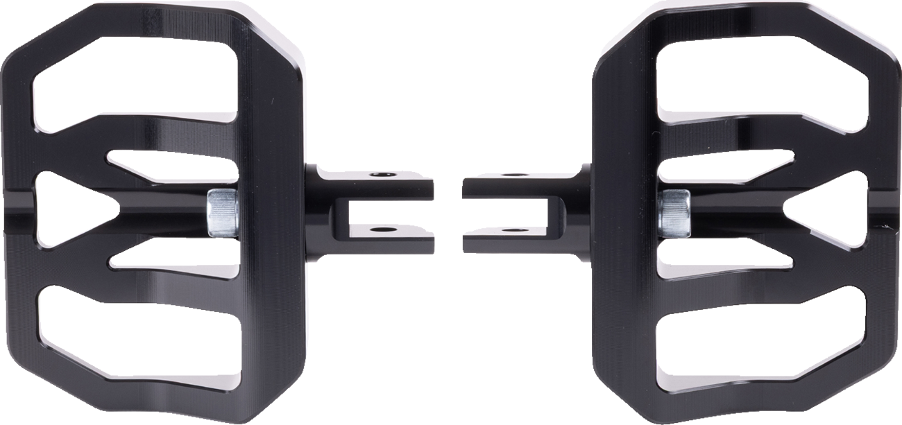 Mini Aggressor Floorboards - Black - Front [1621-1231] - Image 2