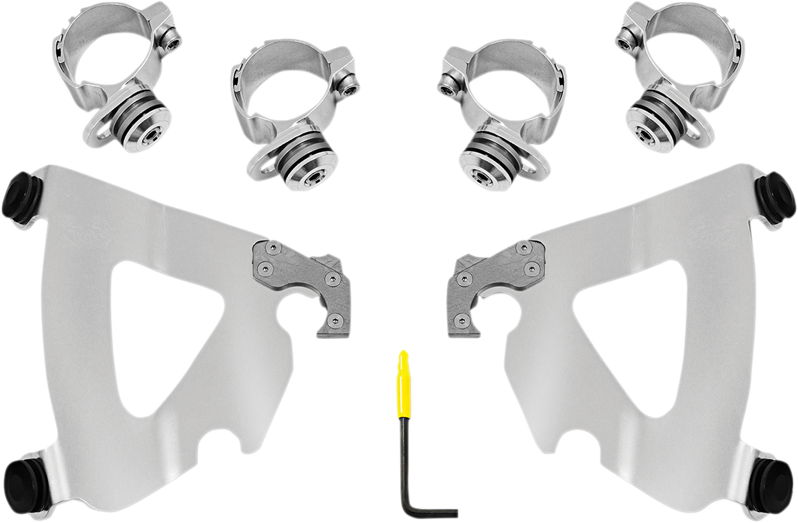 Road Warrior Trigger-Lock Mount Kit - Road Warrior Mounting Kit - Polished - Harley-Davidson® [2320-0213]