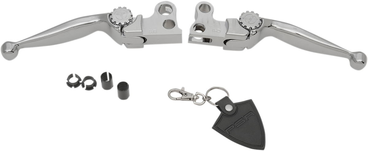 Journey Adjustable Lever Set for Harley Models - Chrome [0610-1716]