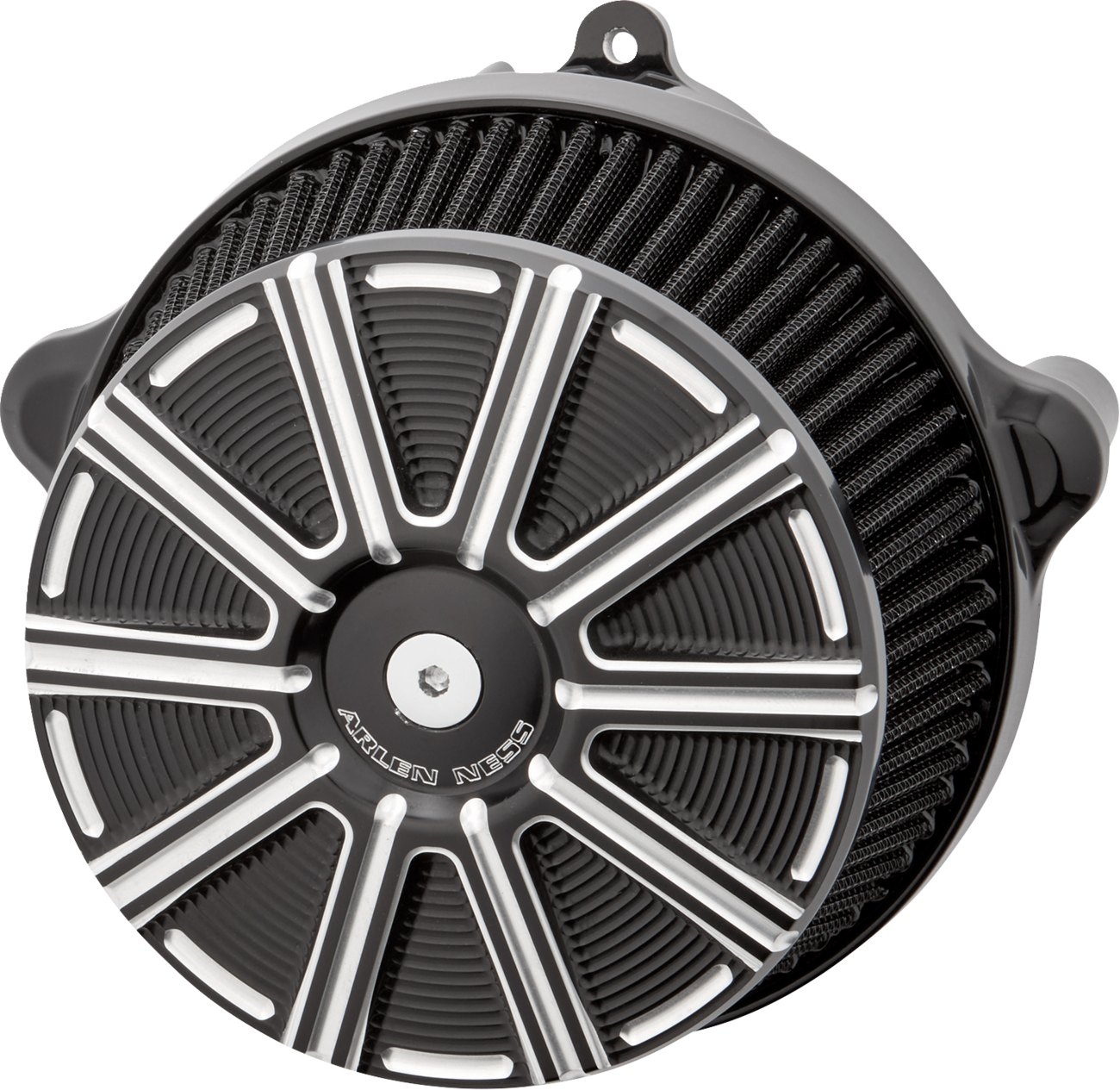 Big Sucker™ Stage 1 Air Cleaner Kit with Cover - 10 Gauge - Black with Machined Accents [1010-3257] - Image 2