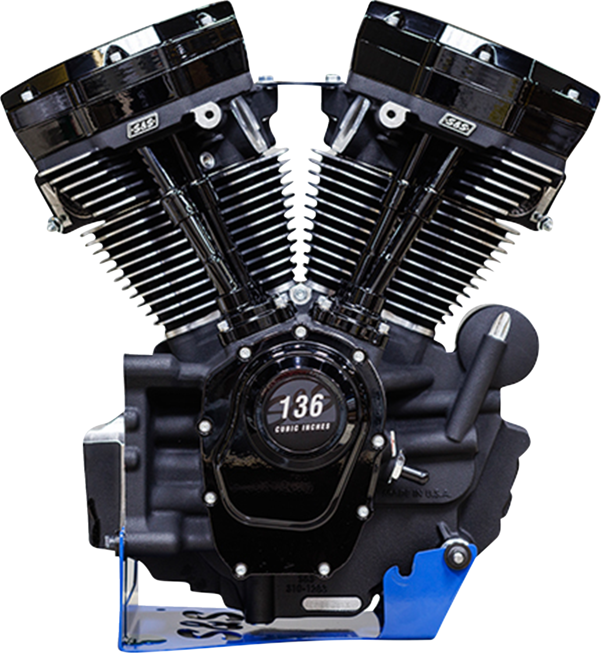MK136 Engine with 550G Cam - MK136 Engine - 550G Camshaft - Oil Cooled - M8 Softail [0901-0266]