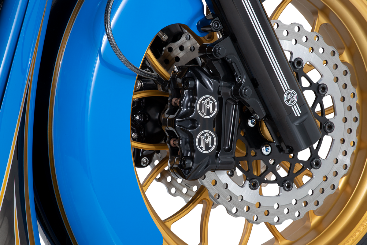 Fork Leg Kit — Black - Fork Leg Kit - Black - Lower - Dual Disc - Contrast Cut - '14-'20 FL [0403-0103] - Image 2