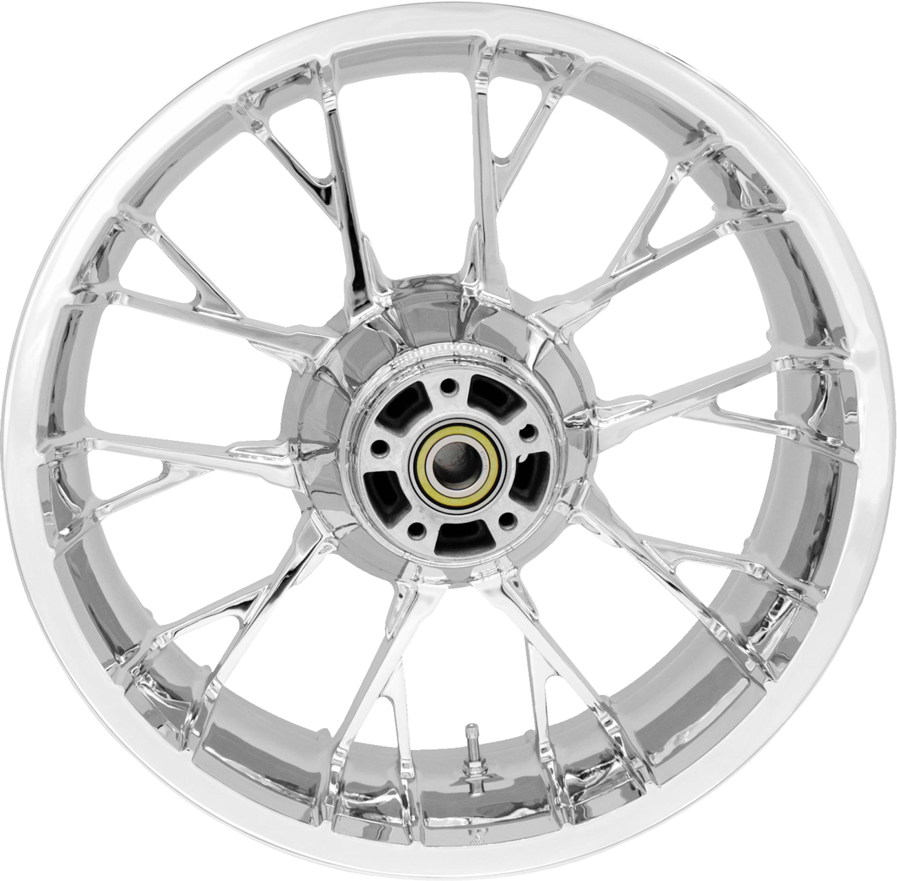 Marlin Precision Cast 3D Wheel - Wheel - Marlin - Rear - Single Disc/without ABS - Chrome - 18x5.5 [0202-2180]
