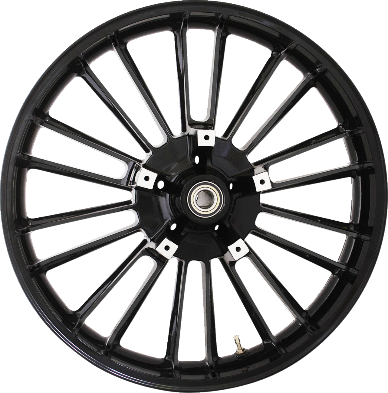 Atlantic Precision Cast 3D Wheel - Wheel - Atlantic 3D - Front - Dual Disc/with ABS - Black - 21x3.5 [0201-2402]