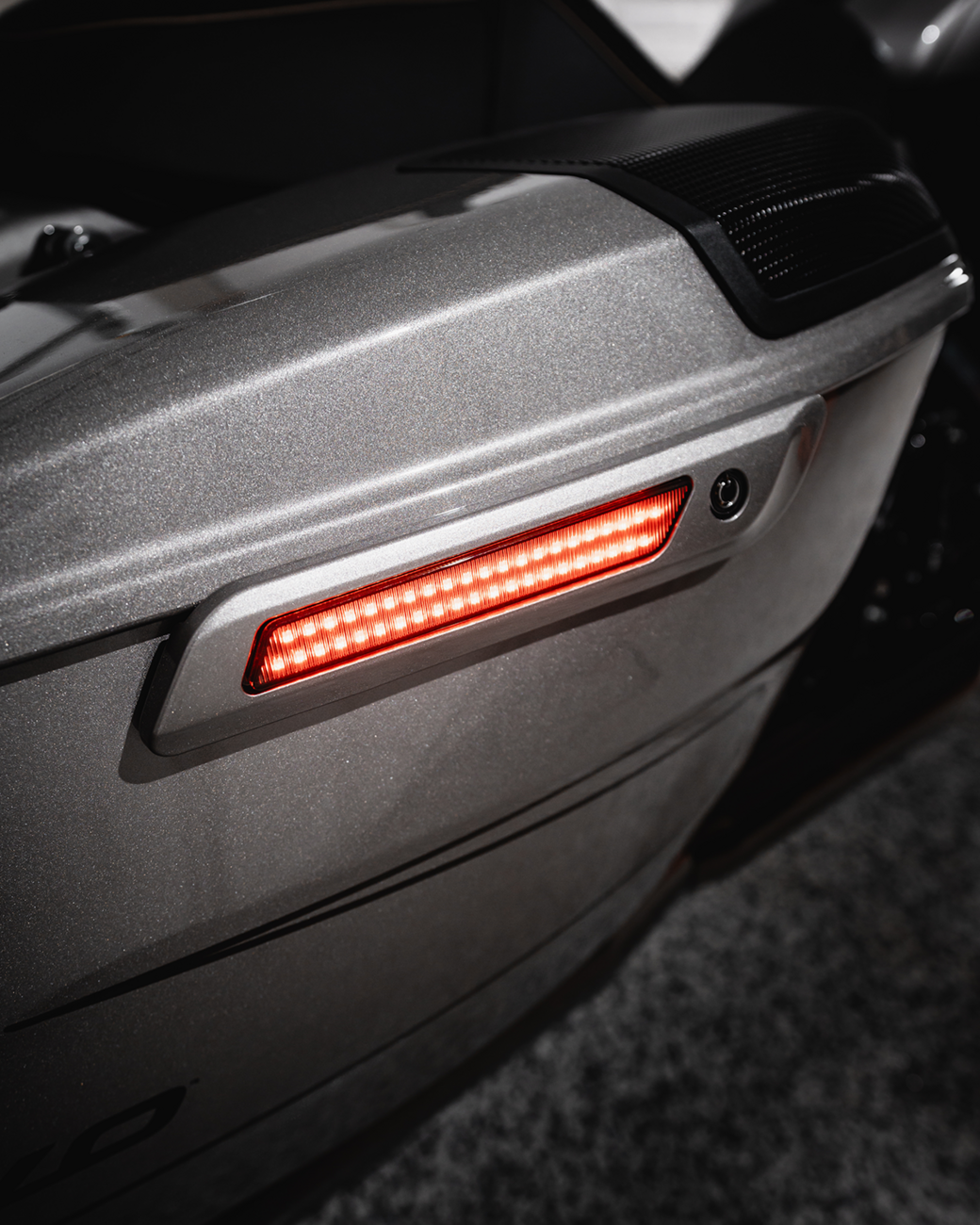 Dual Color LED Saddlebag Latch Lightz™ - LED Latch Lights - Saddlebag - Smoke Lens [2040-3234] - Image 4