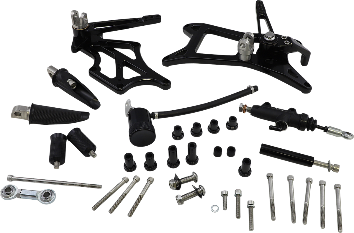 Mid Controls - Mid-Controls - with Pegs - Black - FL '17-'23 [1623-0538]