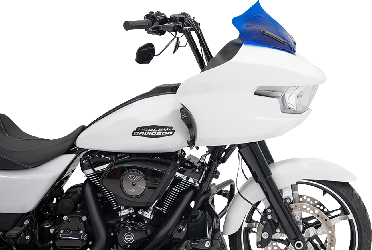 Kolor Flare® Windshield - 10" - Blue - '23-'25 FLTRX [2310-0870] - Image 4