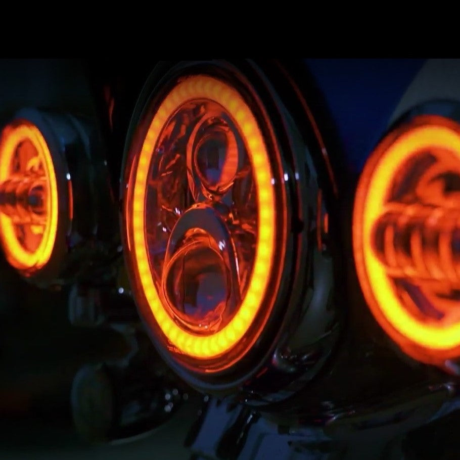 ProGLOW™ 4-1/2" Passing Lamps with Color Changing Halos - 4-1/2" Passing Lamps - Chrome [2001-2420] - Image 3