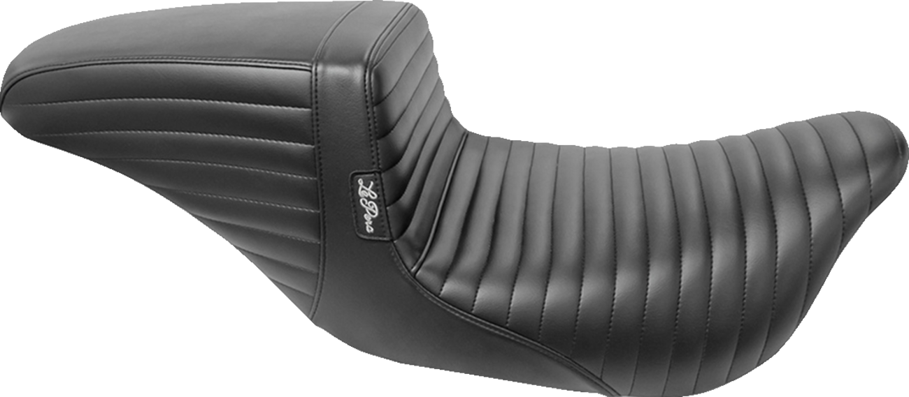 Kickflip Daddy Long Legs Seat - Pleated - Black - FL '08-'23 [0801-1164]
