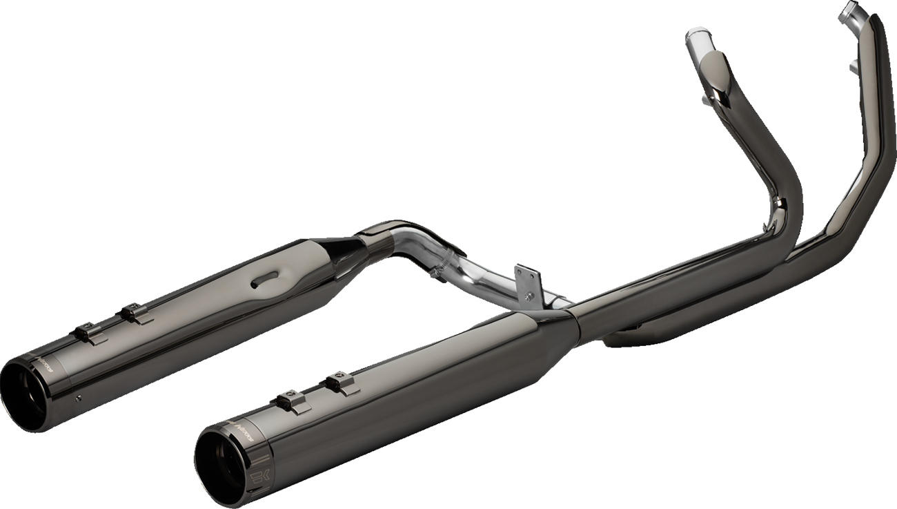 2-into-1-into-2 Dominator-SR Exhaust System - Eclipse - Without End Caps - Twin Cam Touring [1800-2769] - Image 2