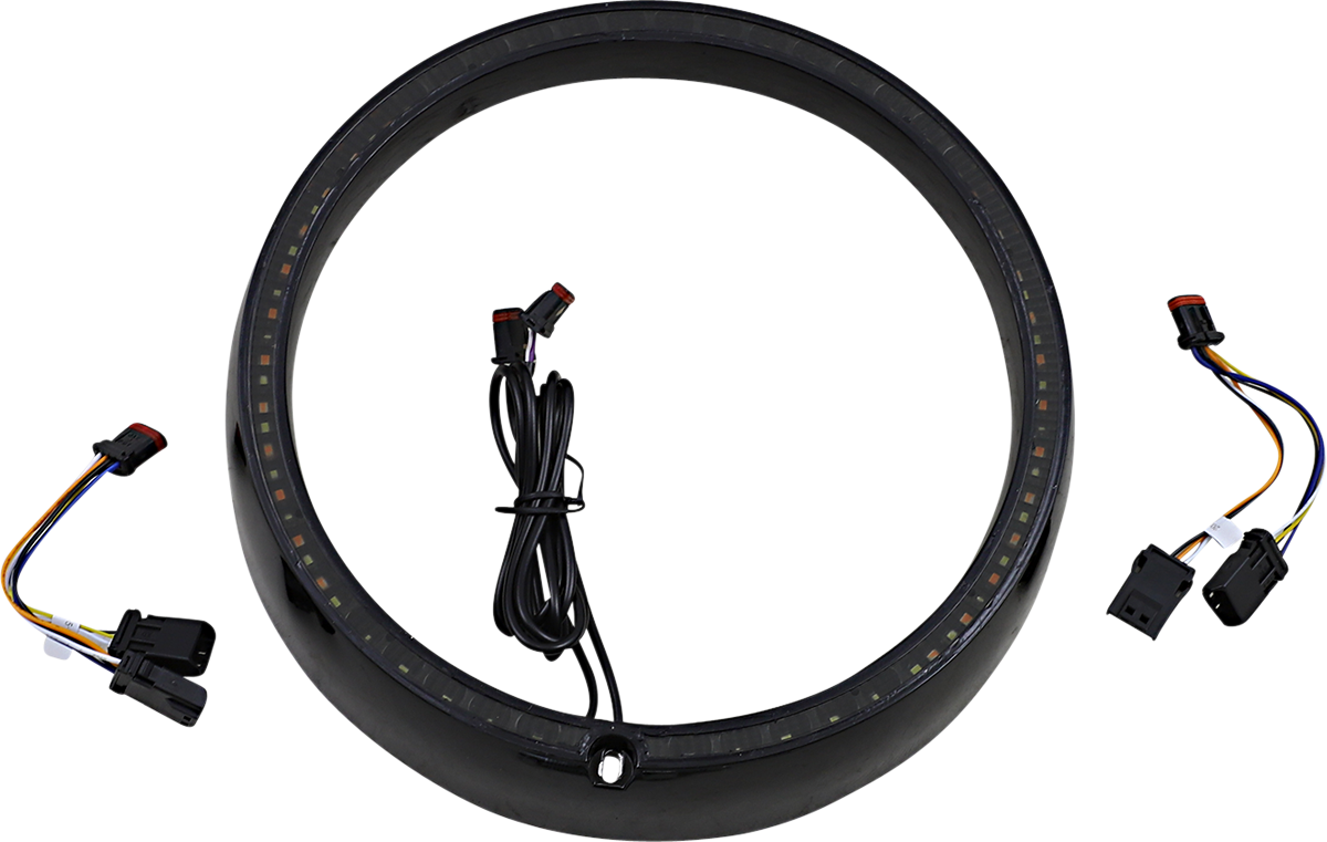 ProBEAM® Turn Signal Ring Trim - Trim Ring - Sequential Turn Signal - Black [2001-2309] - Image 4