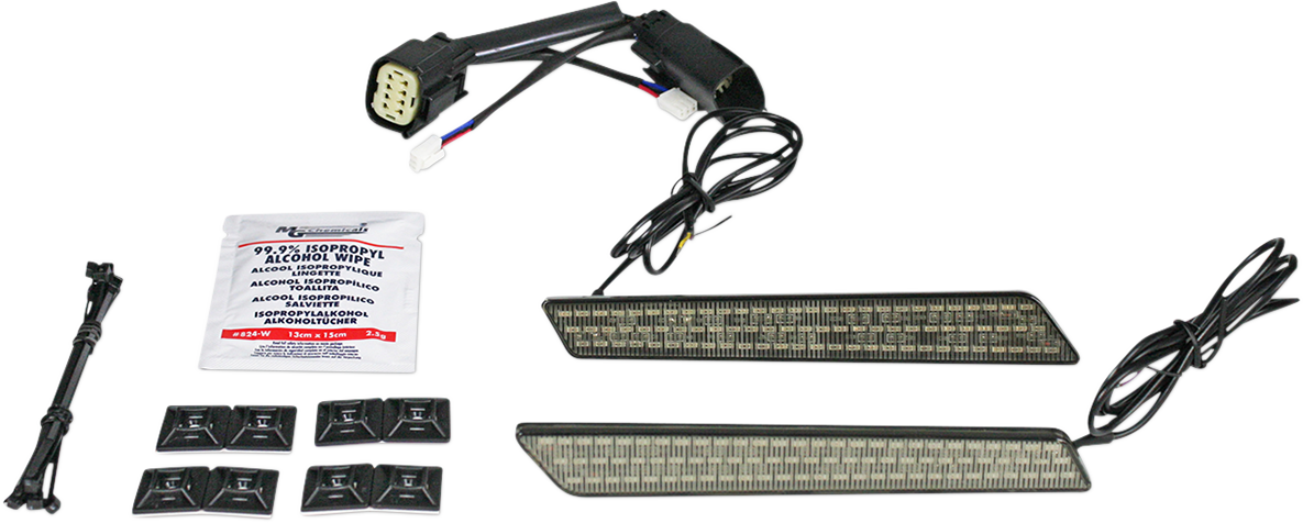 Saddlebag Latch Lights - SS8 - Smoke [2040-2482]