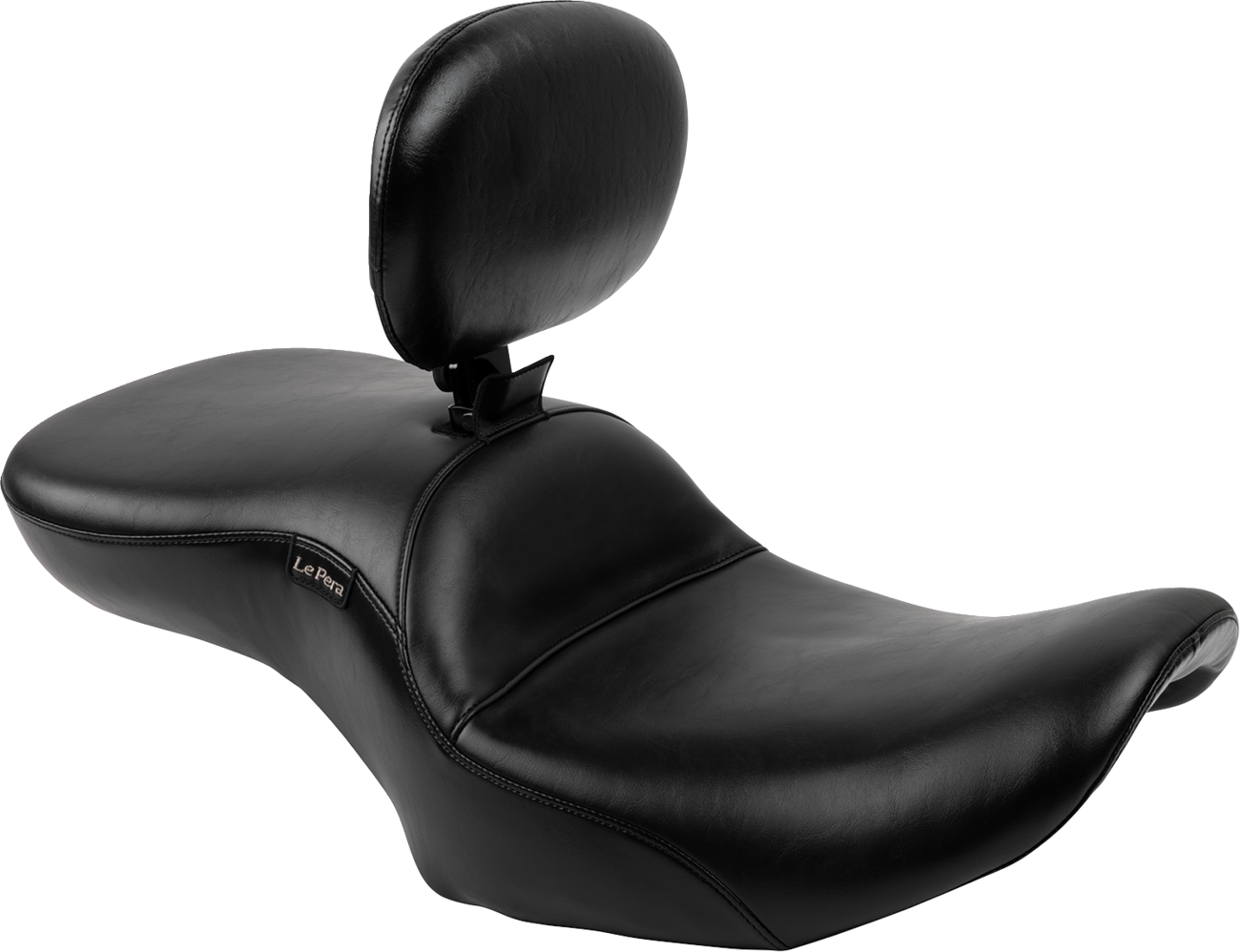 Maverick Seat - with Backrest - Smooth - Black - FLH/FLT '23-'25 [0801-1872]