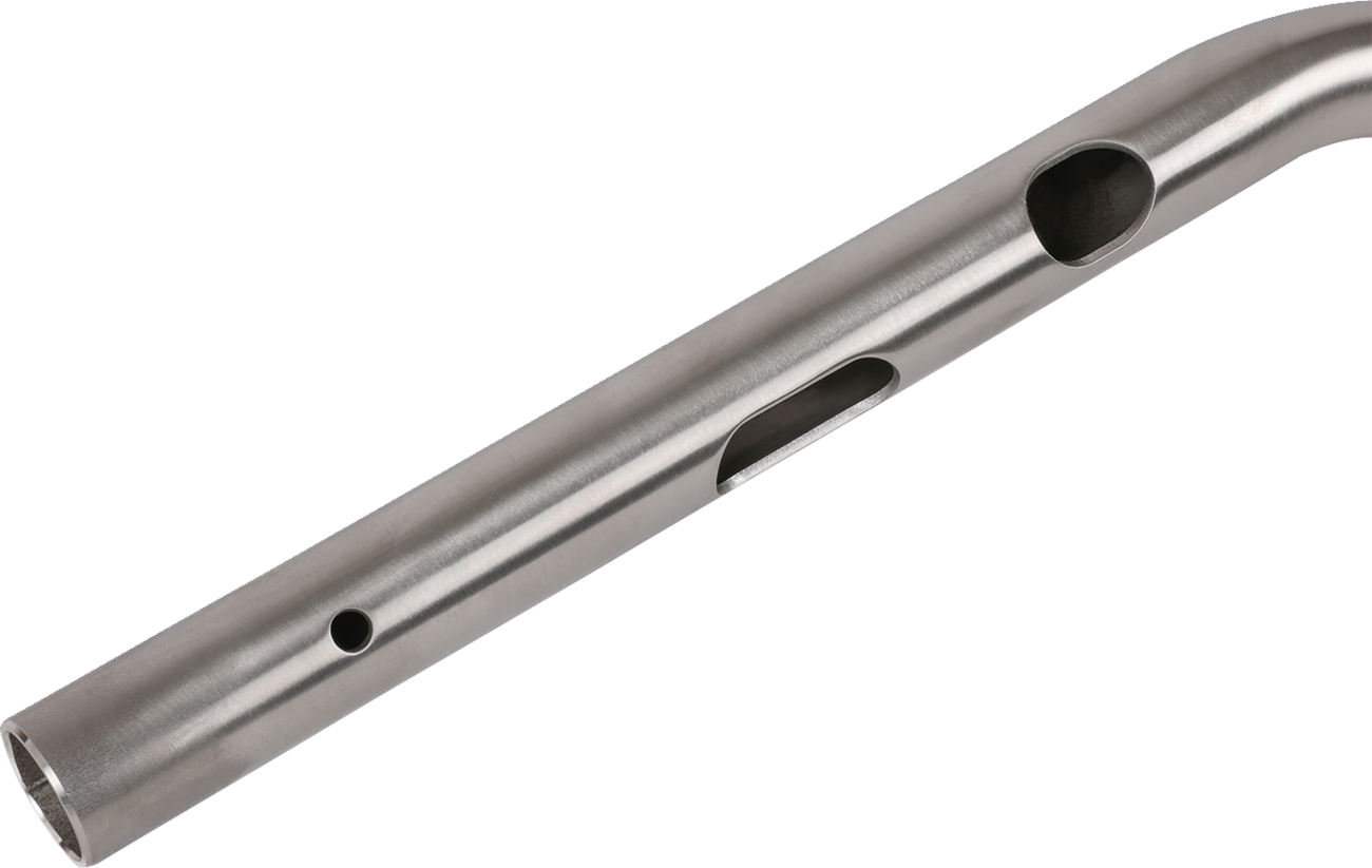 1" Handlebar - High Bend - Stainless Steel [0601-6653] - Image 2