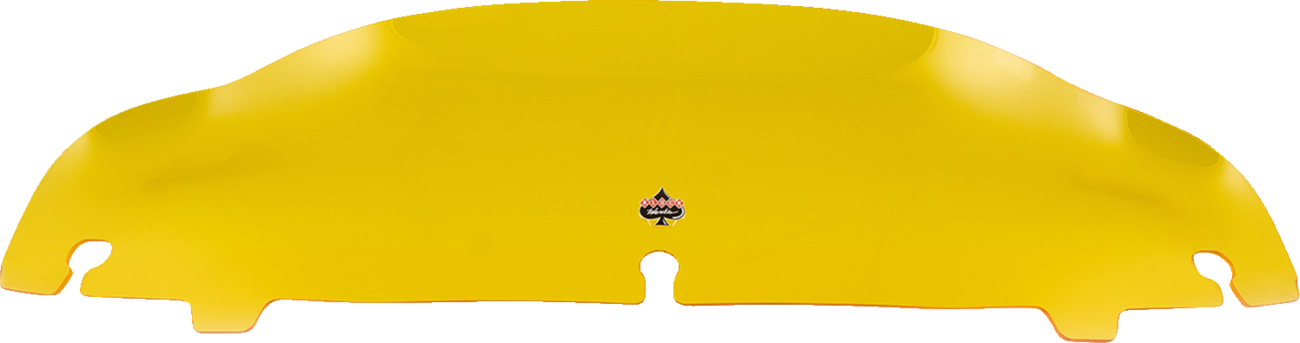 Kolor Flare® Windshield - 4" - Yellow - '14-'25 FLH/FLHT/FLHX [2310-0796] - Image 2