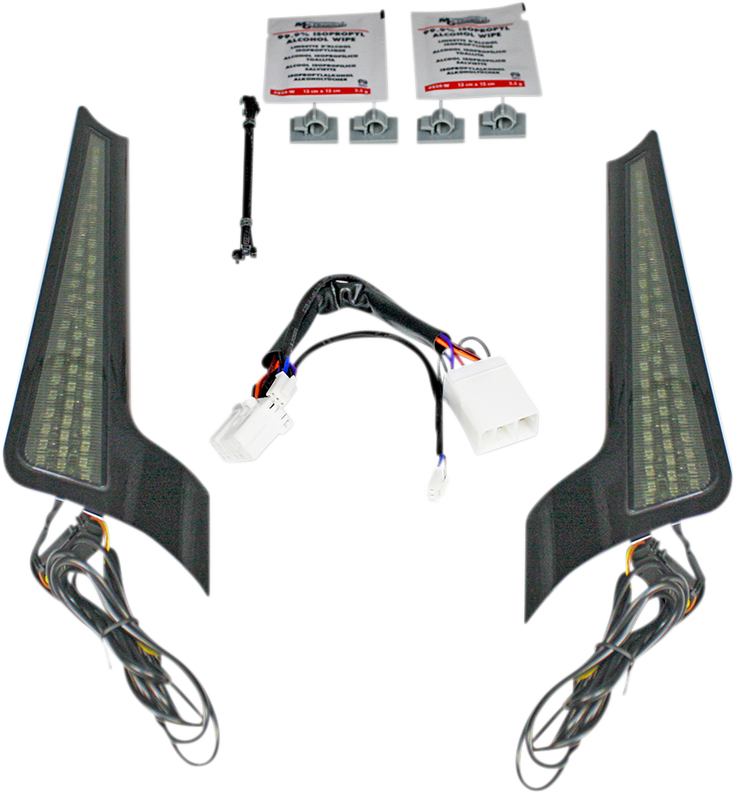 Fascia LED Panels - Fascia LED Light Panels - Black/Smoke [2040-2519]