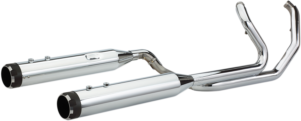 El Dorado Dual Exhaust System - Chrome - Black Thruster [1800-2523] - Image 2