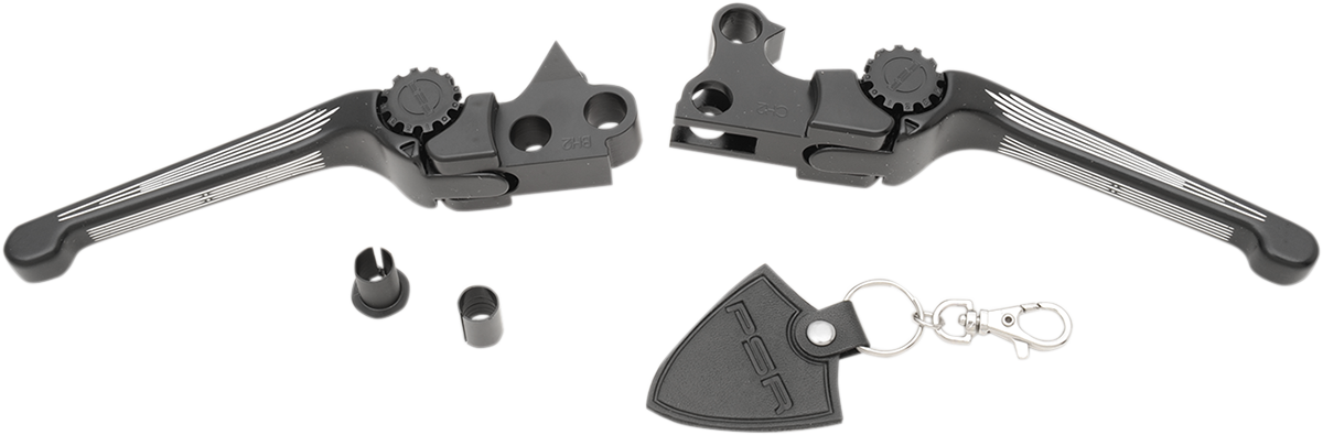 Anthem Adjustable Lever Set for Harley Models - Contrast [0610-1709]