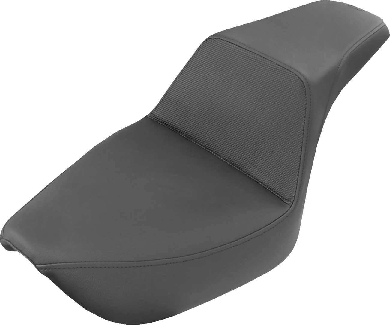 Step-Up Seat — Gripper - Step-Up Seat - Gripper - Black - FLHR/FLHX [0801-1100]