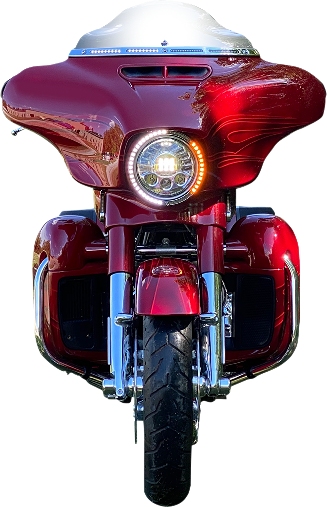 ProBEAM® Turn Signal Ring Trim - Sequential Trim Ring - Chrome [2001-2318] - Image 2