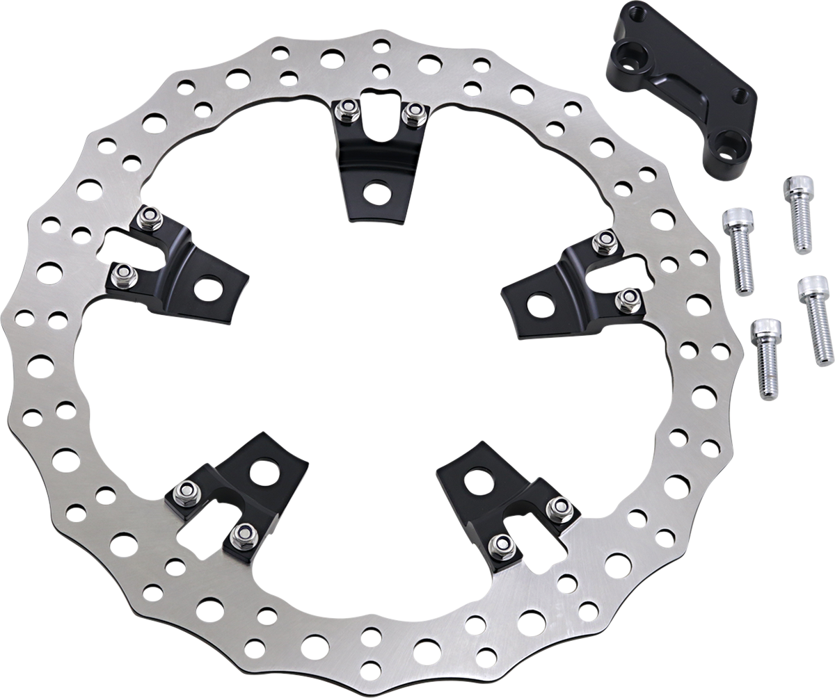Jagged Floating Rotor - Jagged Left Brake Rotor - Touring - 14" [1710-3514]