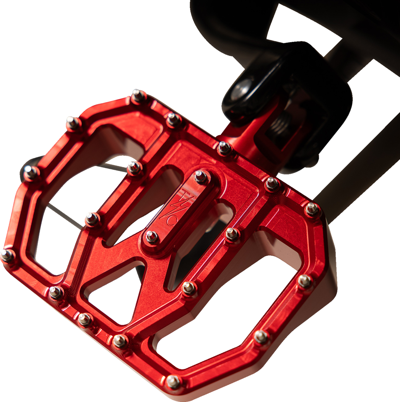 Mini Aggressor Floorboards - Red - Rear [1621-1228] - Image 3