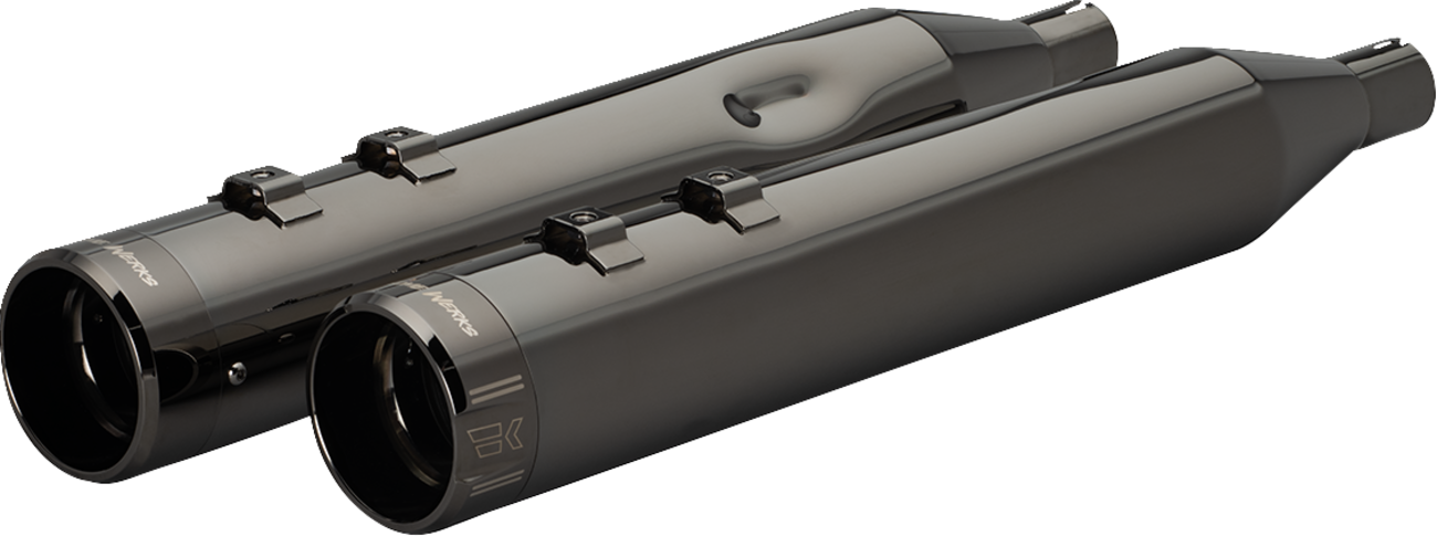 4-1/2" HP-Plus® Slip-On Mufflers with Klassic Tip - Eclipse® - M8 [1801-1822]