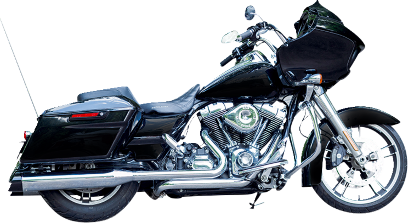 4-1/2" MK45 Cutlass Performance Mufflers - 4-1/2" Chrome MK45 Cutlass Performance Mufflers [1801-1496]
