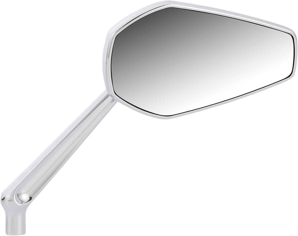 Mini Stocker Forged Mirror - Mirror - Mini/Stocker - Side View - Hexagon - Chrome - Left [0640-1393] - Image 2