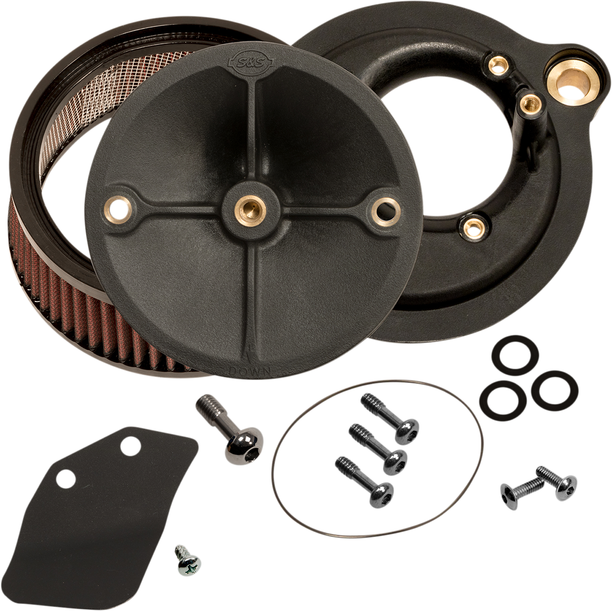 Super Stock™ Stealth Air Cleaner Kit - Black [1010-2757] - Image 2