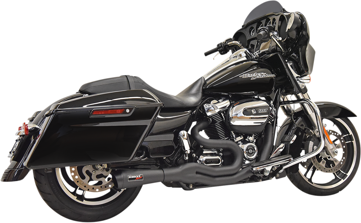 Road Rage II 2-Into-1 Mid-Length Exhaust System - Black [1800-2507]