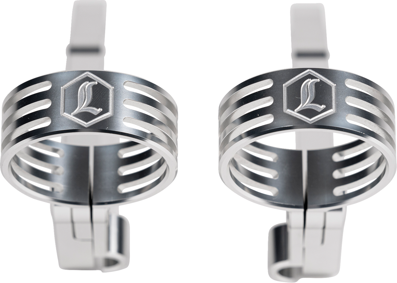 REVO ARC Billet Remote Reservoir External Mounts - REVO ARC External Reservoir Mounts - Clear [1313-0246] - Image 6