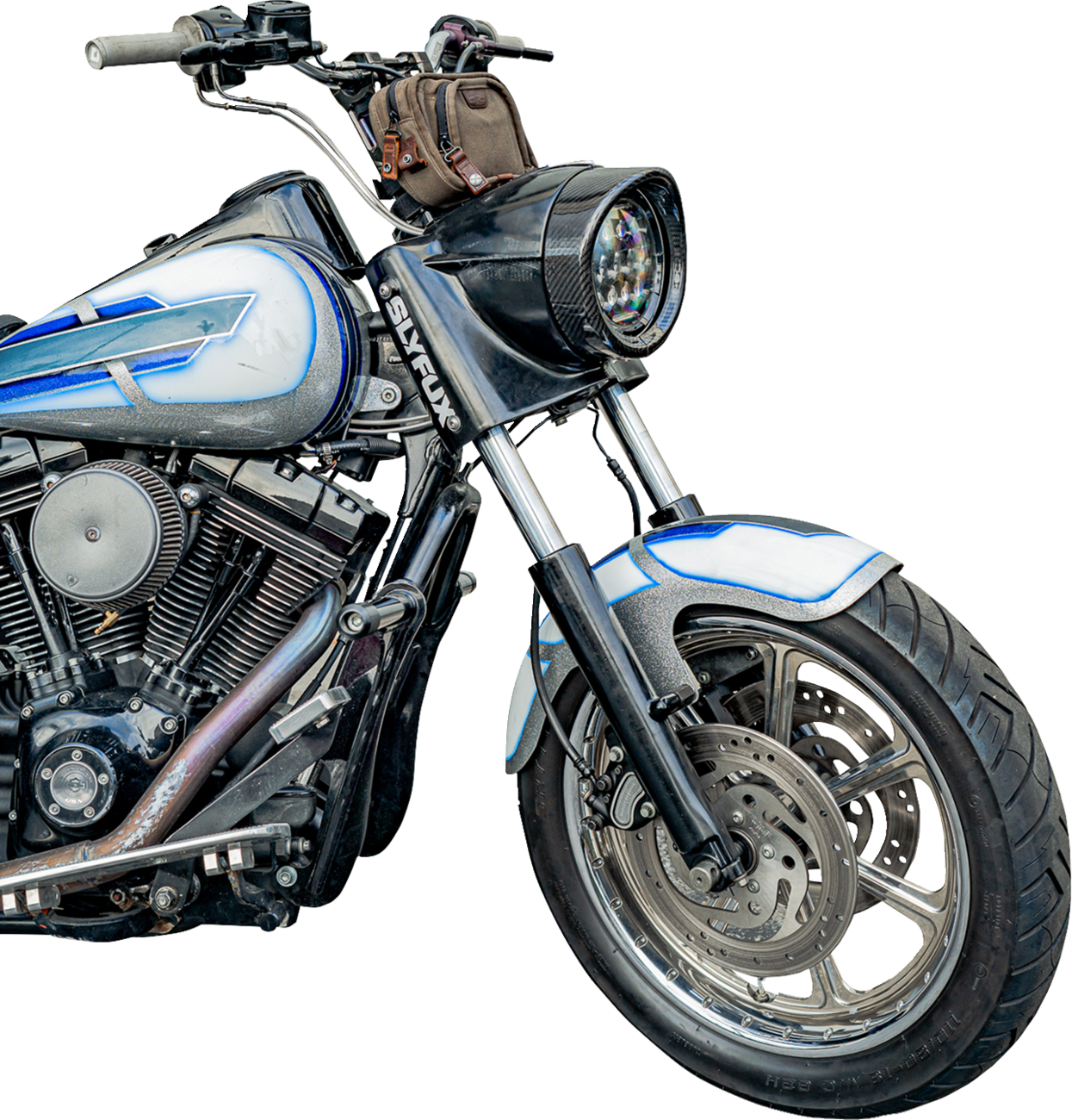 Headlight Trim with Visor - Headlight Trim w/ Visor - 7" - Gloss [2001-2732] - Image 3