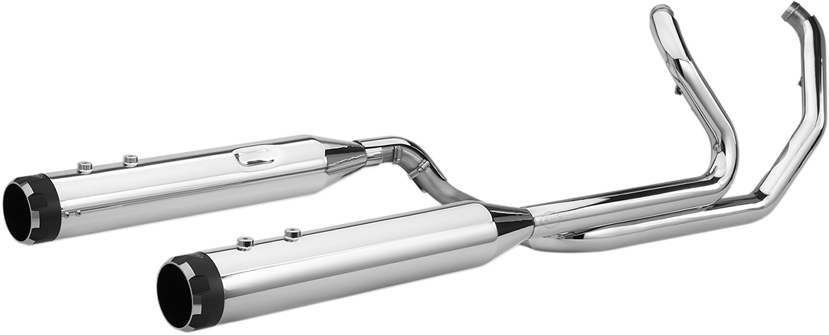 El Dorado Dual Exhaust System - Chrome - Black Thruster [1800-2527] - Image 2