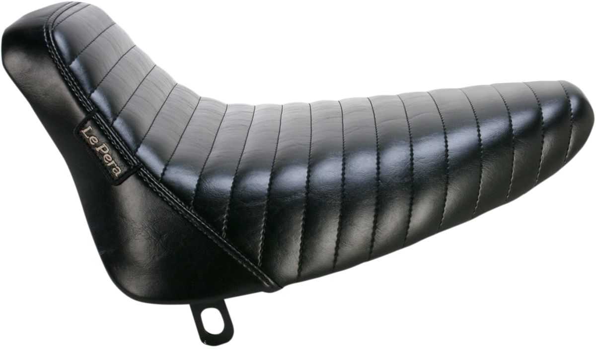 Bare Bones Solo Seat - Pleated - Black - Softail '84-'99 [0802-0817]