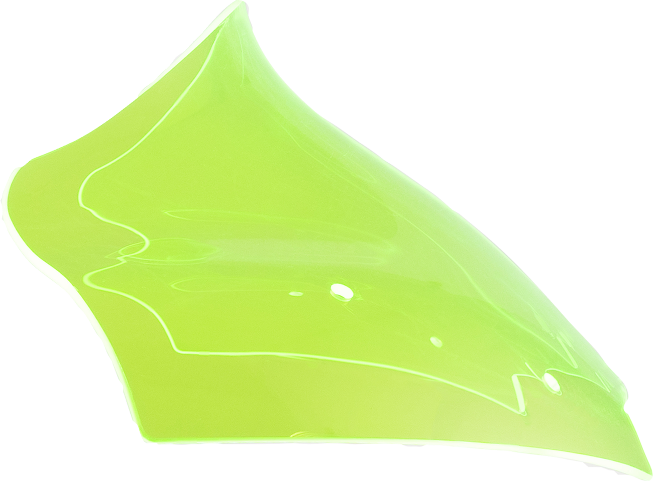 Ice Flare® Windshield - 10" - Green Ice - '23-'25 FLTRX [2310-0864]