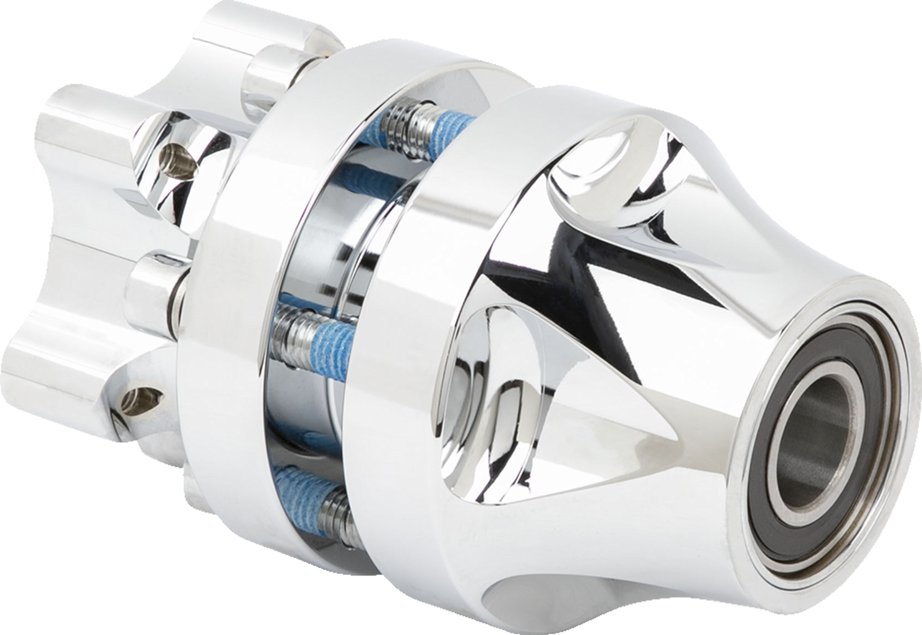 Cartridge Hub - Hub - Cartridge - Front/Single Disc - Chrome - Softail Standard/Street Bob [0213-0885]