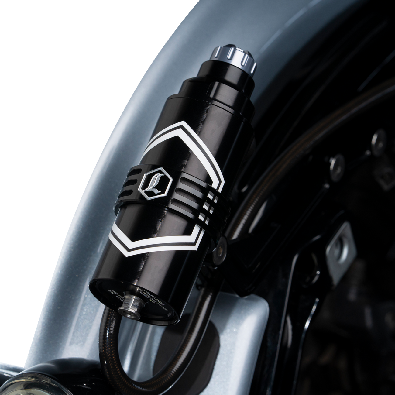 REVO ARC Billet Remote Reservoir External Mounts - REVO ARC External Reservoir Mounts - Black [1313-0245] - Image 7