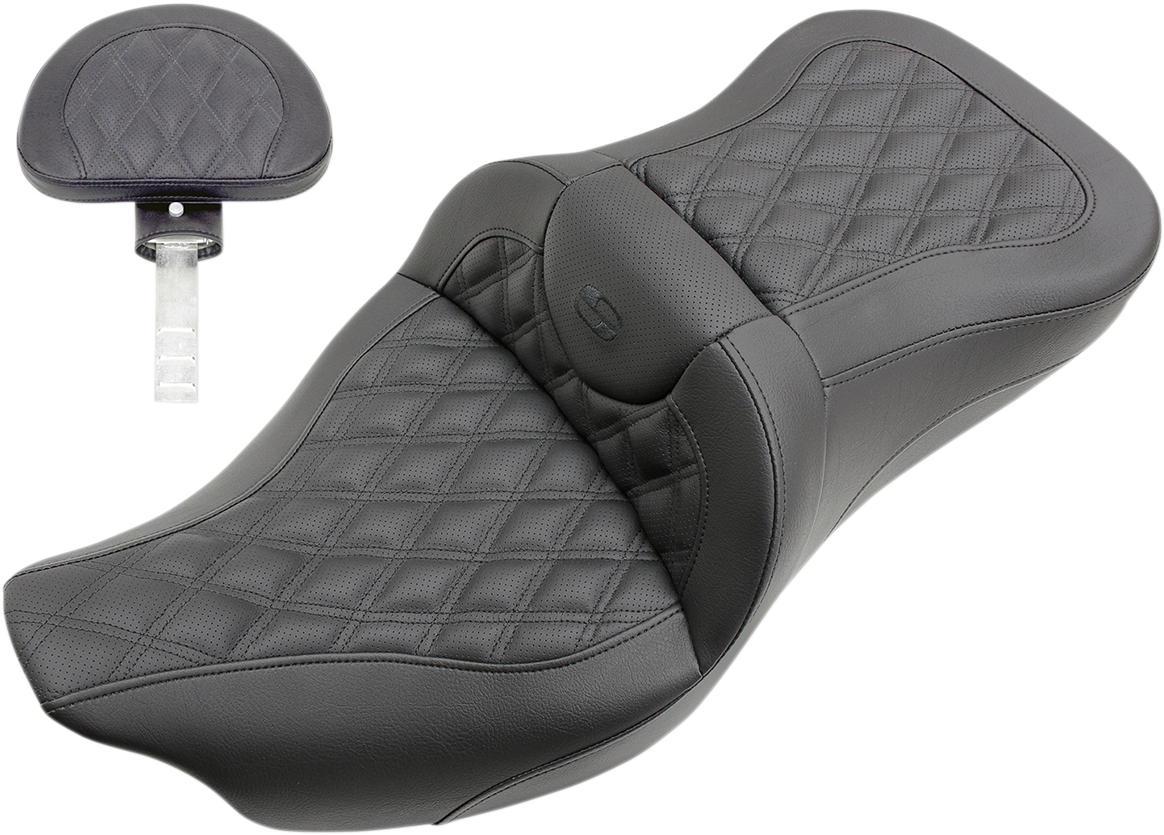 Roadsofa™ Lattice Stitch Seat - Roadsofa™ Seat - Full Lattice Stitch - with Backrest - FL '08-'24 [0801-1187]
