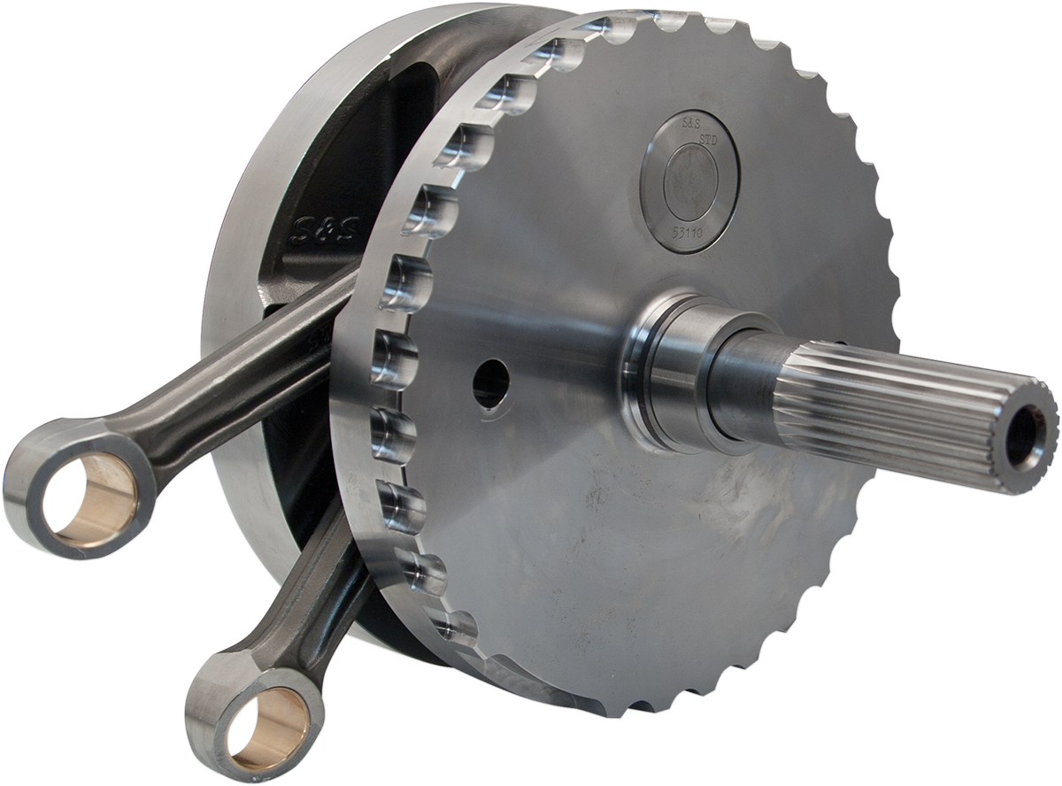 Replacement Flywheel Assembly - Flywheel Assembly - 4-3/8" - with Sprocket Bearing Race - 96"/103"/110" Twin Cam "B" '07-'16 [0922-0122]