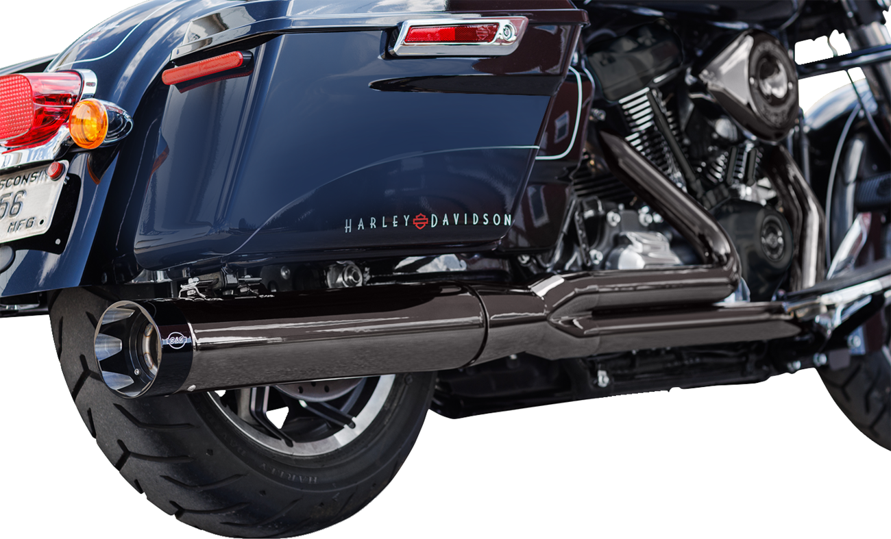 2-into-1 Sidewinder® Exhaust System - 2-into-1 Lava Chrome Sidewinder® Exhaust System - Race Only [1800-2630] - Image 4