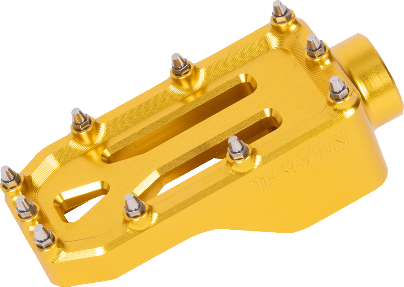 Aggressor Brake Pedal - Gold - Touring [1610-0764] - Image 2