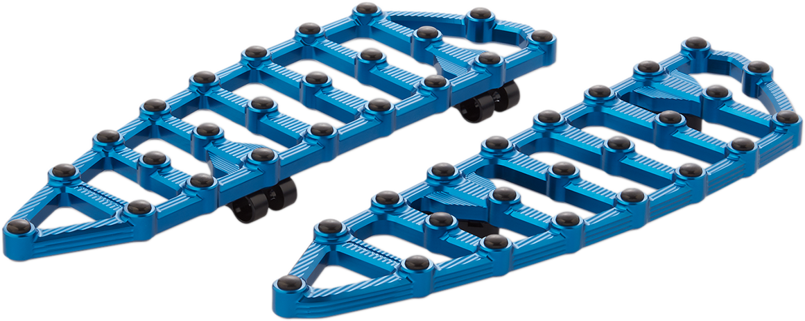 MX Billet Floorboards - MX Driver Floorboards - Blue [1621-0943] - Image 2