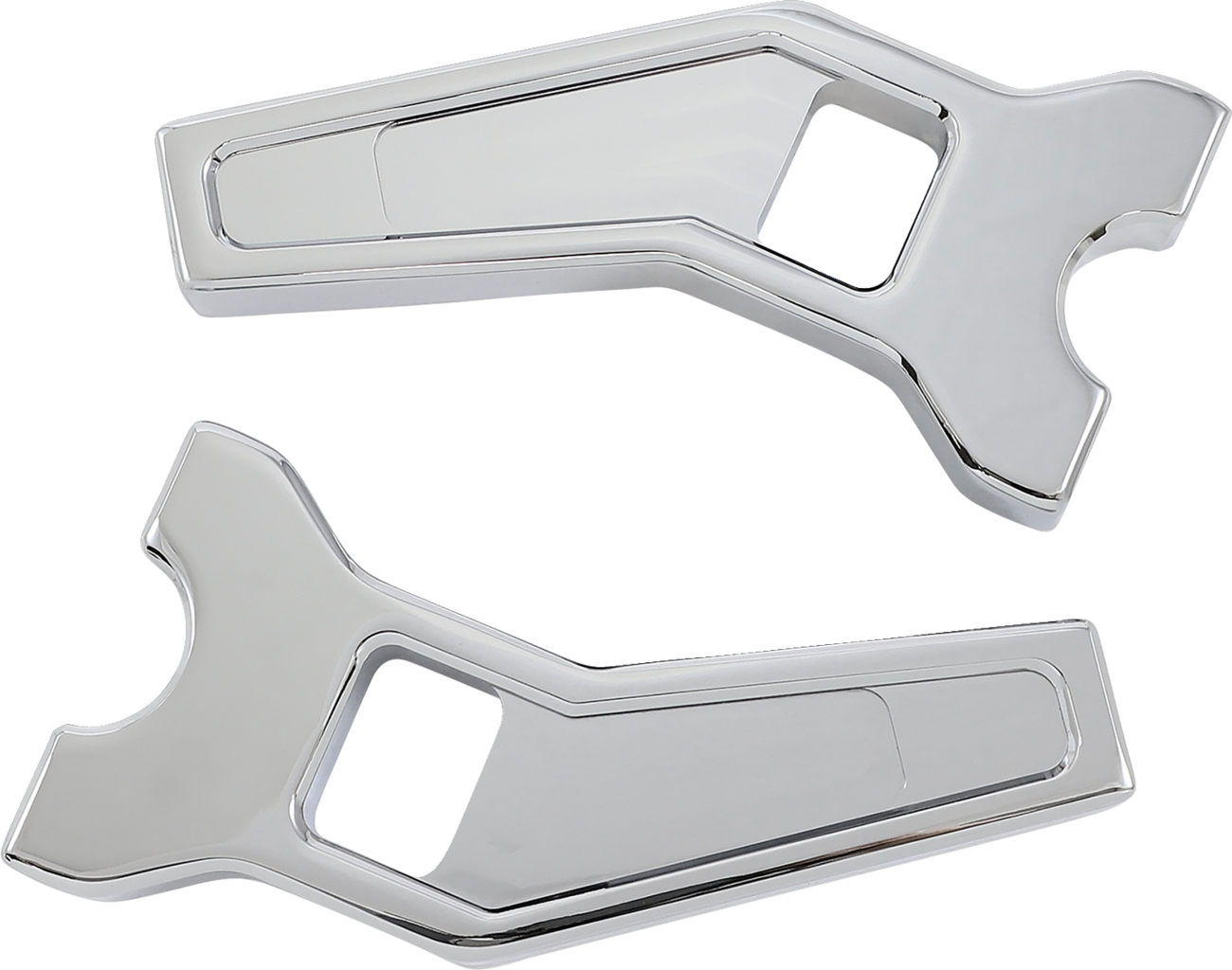 Performance Risers - Pullback - 6" x 1-1/4" - Chrome [0602-1416]