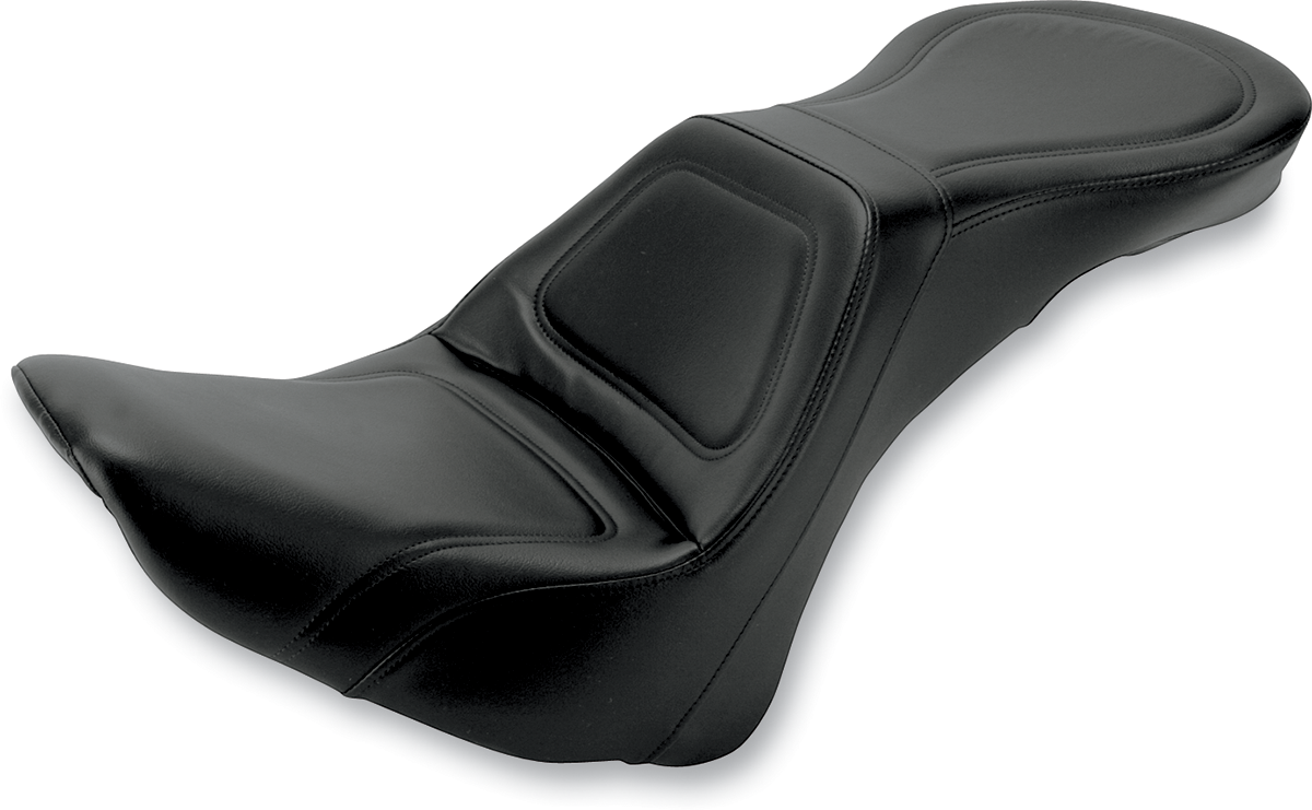 Explorer™ Seat - Seat - Explorer™ - Without Backrest - Stitched - Black - FLSTN '06-'17 [0802-0570]