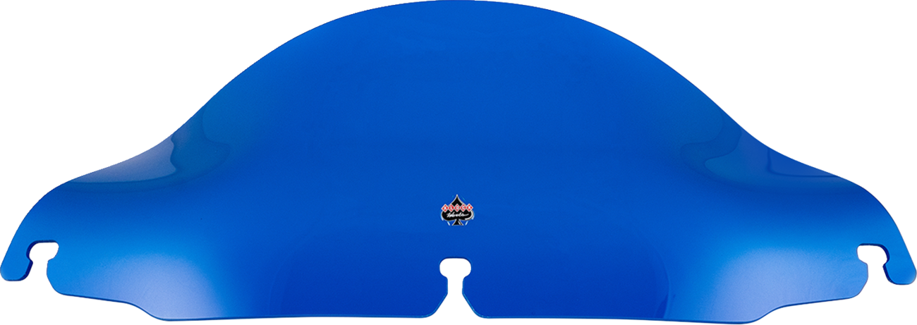 Kolor Flare® Windshield - 6-1/2" - Blue - '96-'13 FLHT/FLHX [2310-0819] - Image 2