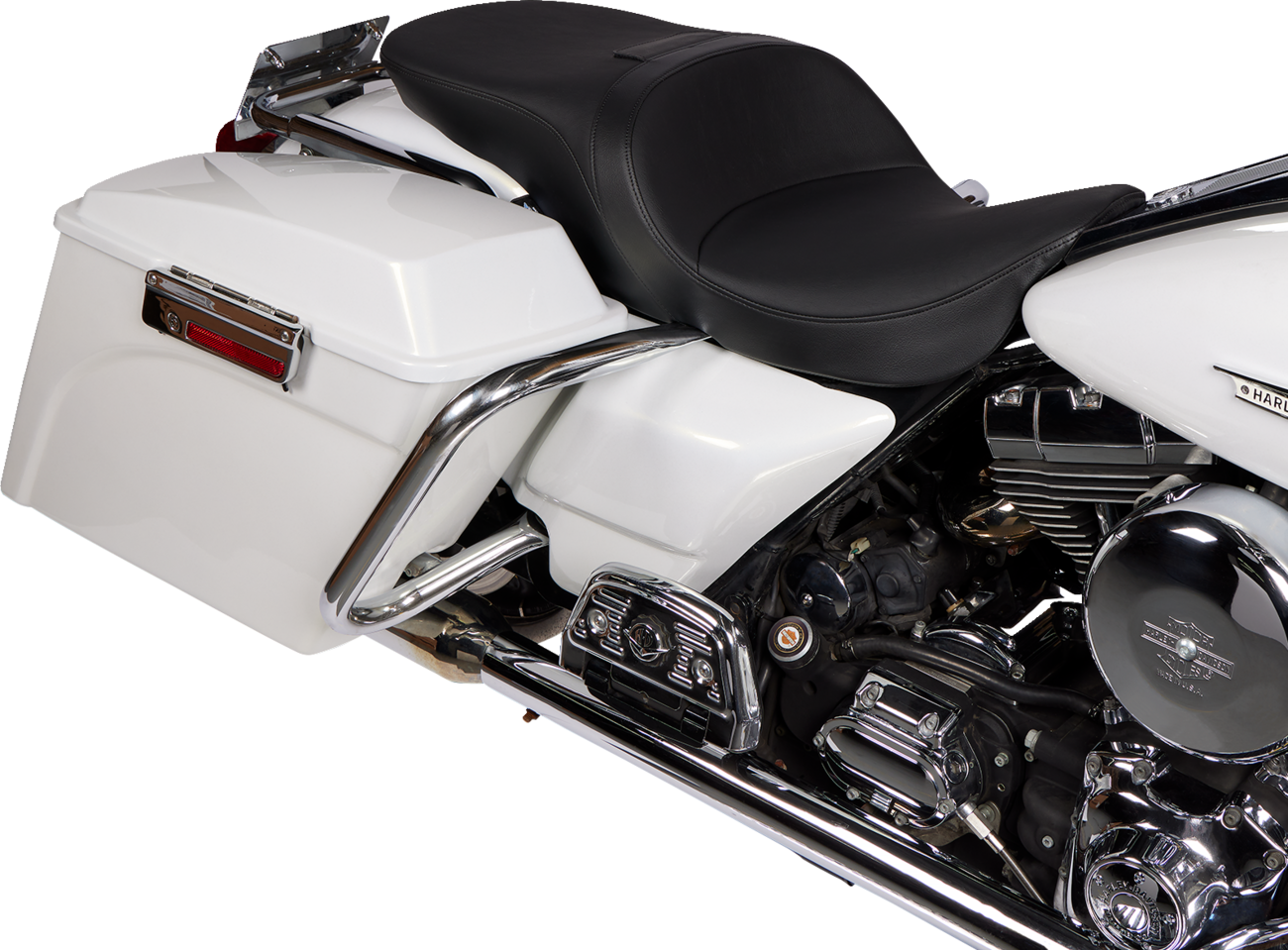 Freedom Touring Seat - Freedom Seat - Vinyl - Smooth - FLH '97-'07 [0801-1503] - Image 4