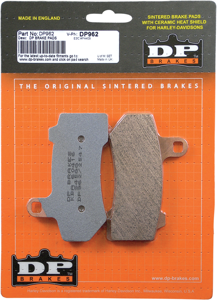 Sintered Metal Harley/Buell Brake Pads - Sintered Brake Pads [1721-0680] - Image 2