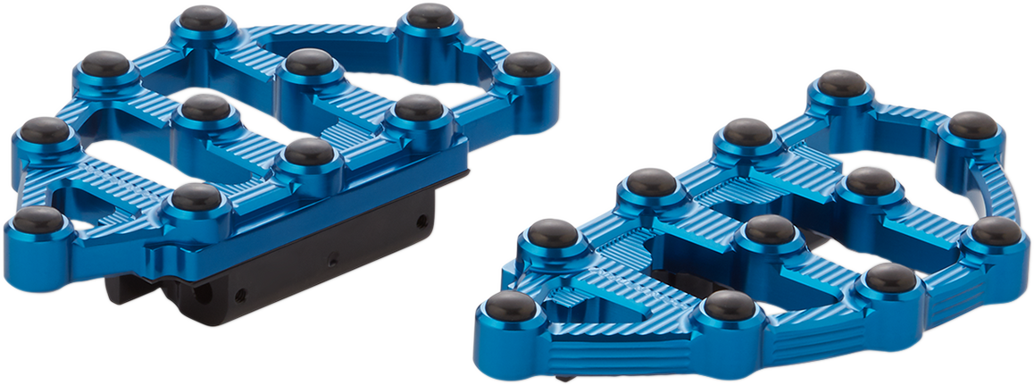 MX Billet Floorboards - MX Passenger Floorboards - Blue [1621-0948] - Image 3